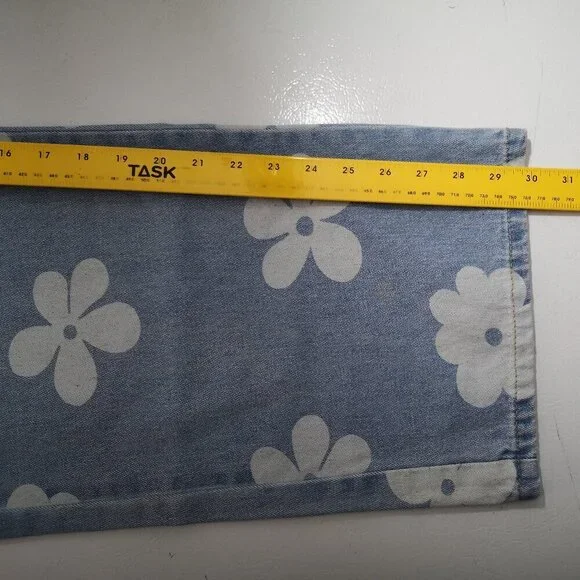 NWT Flying Angel Premium Ladies Size 13/31 Wide Straight Leg High Rise Fit Jeans - Picture 11 of 11